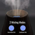 HealthSmart Essential Oil Diffuser, Cool Mist Humidifier and Aromatherapy Diffuser with 150ML Tank Ideal for Small Rooms, Adjustable Timer and Mis...